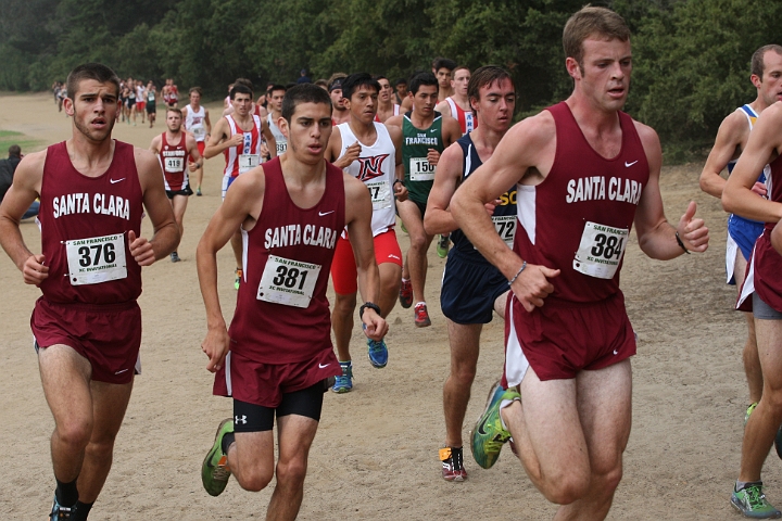 130831 USF-XC-Invite-106.JPG - August 31, 2013; San Francisco, CA, USA; The University of San Francisco cross country invitational at Golden Gate Park.